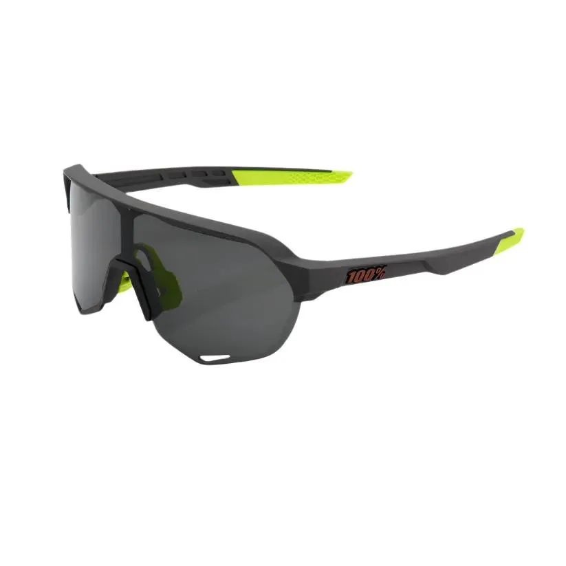 100% S2 Sport Sunglasses (Smoke/Soft Tact Cool Grey)