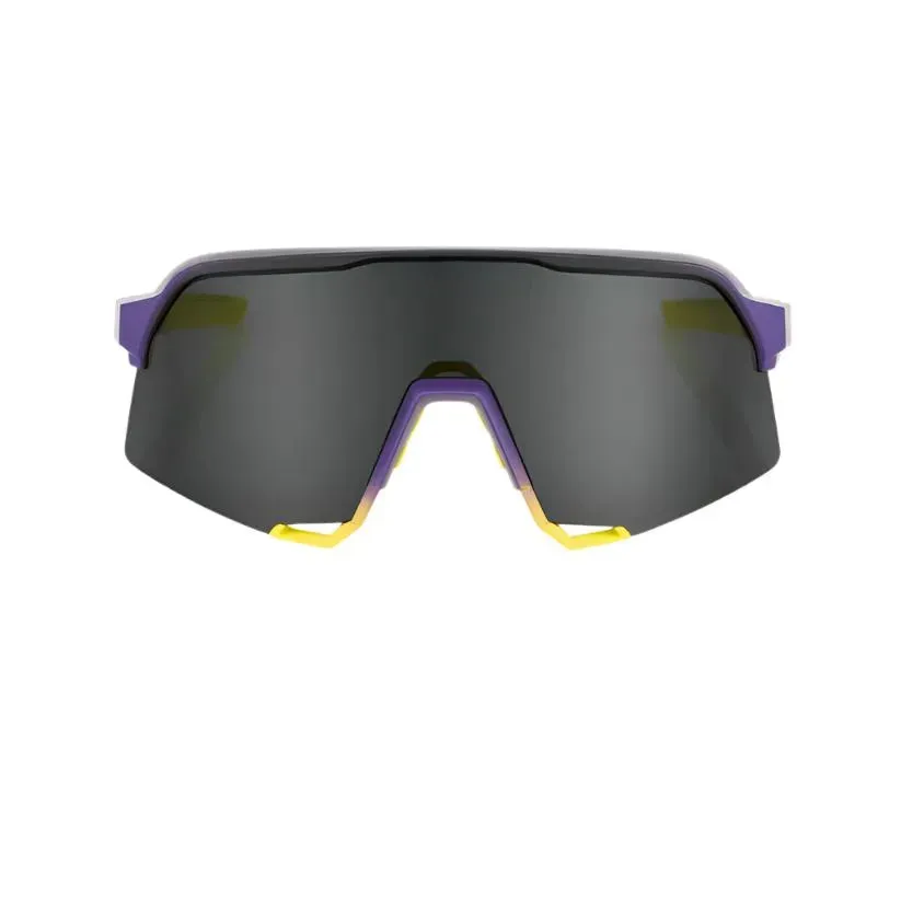 100% S3 Sport Sunglasses (Smoke/Matte Metallic Digital Brights)