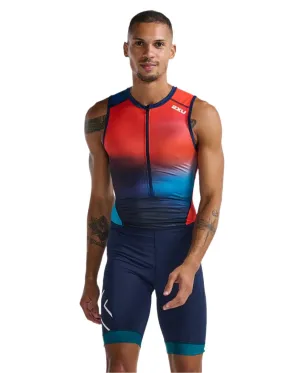 2XU Core Men's Triathlon Suit (Poppy/Midnight)