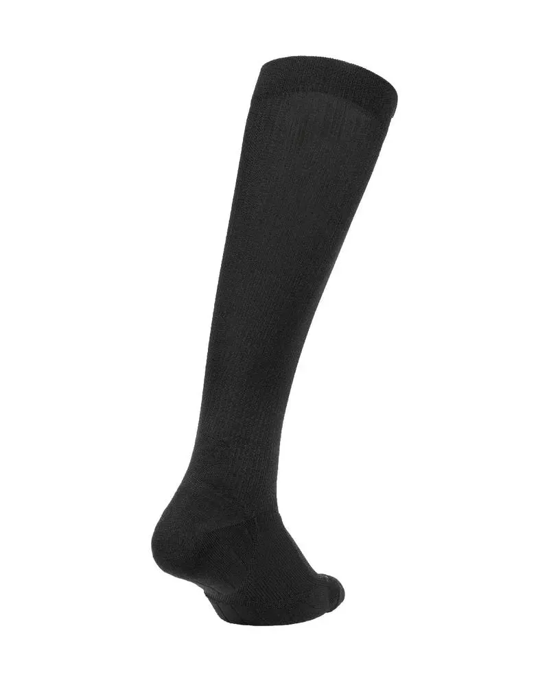 2XU Flight Unisex Compression Socks (Black/Black)