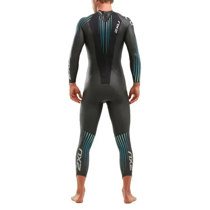 2XU P1 Propel Men's Wetsuit (Black/Blue Ombre)