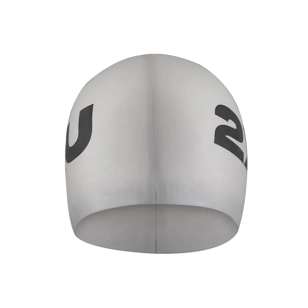 2XU Silicone Swim Cap (Silver)
