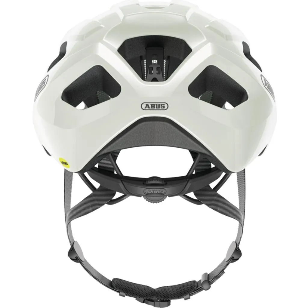 Abus Macator MIPS Road Cycling Helmet (Pearl White)