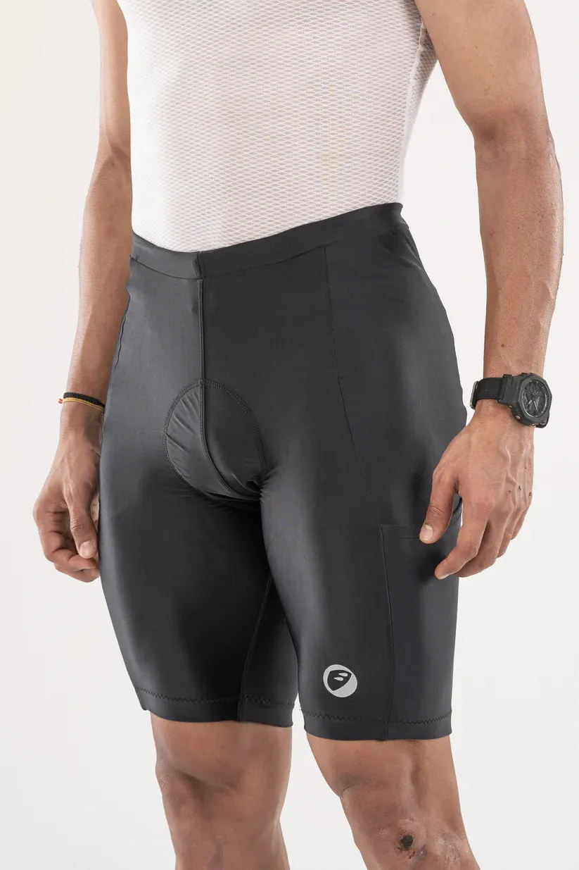 Apace Evolve Men's Cycling Shorts (Black)