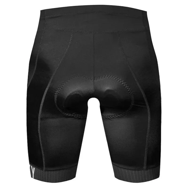Baisky Endurance Men Cycling Shorts (Simple Black)