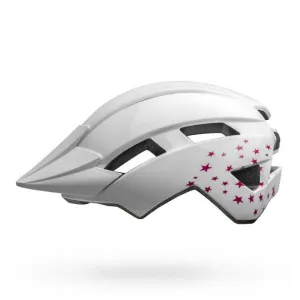 Bell Sidetrack II MTB Cycling Helmet (White Stars)