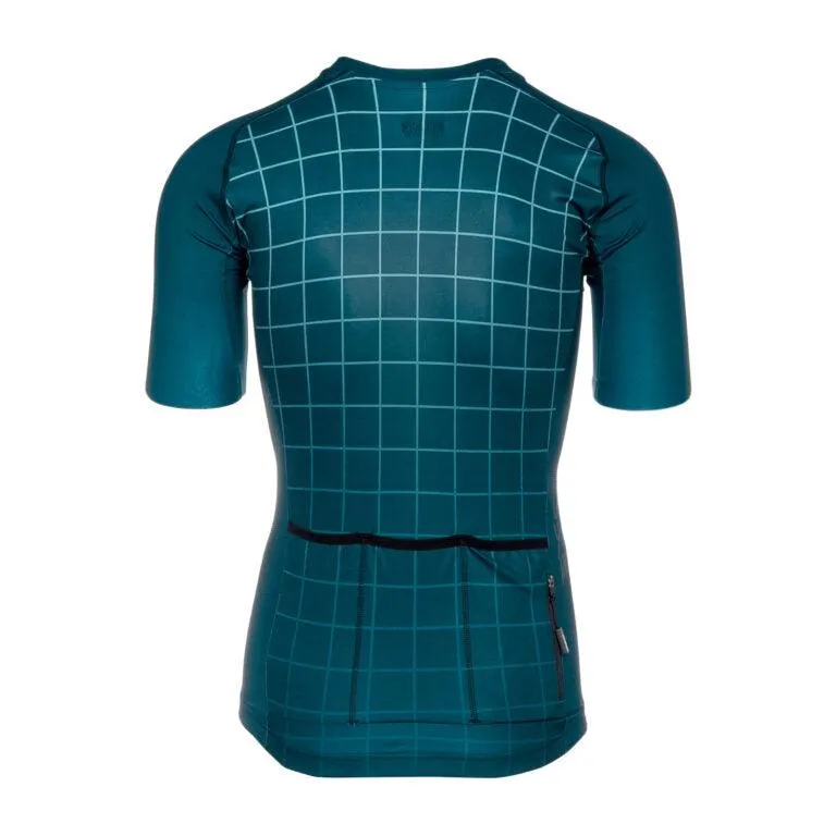 Bioracer Spitfire Mens Cycling Jersey (Moon Ride/Petrol)