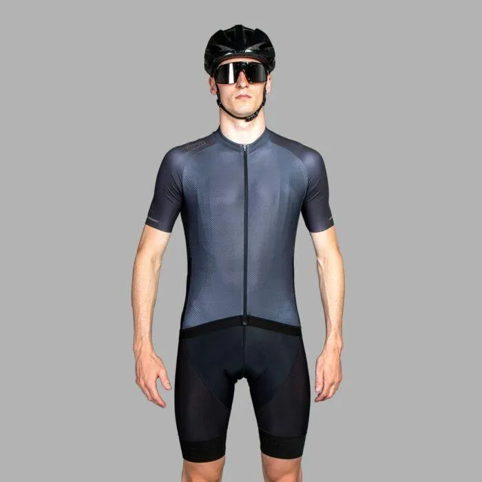 Bioracer Sprinter Coldblack Mens Cycling Jersey (Light Grey)