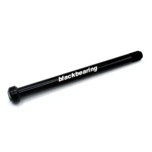 Black Bearing R12.9 12mm Thru Axle (Black)