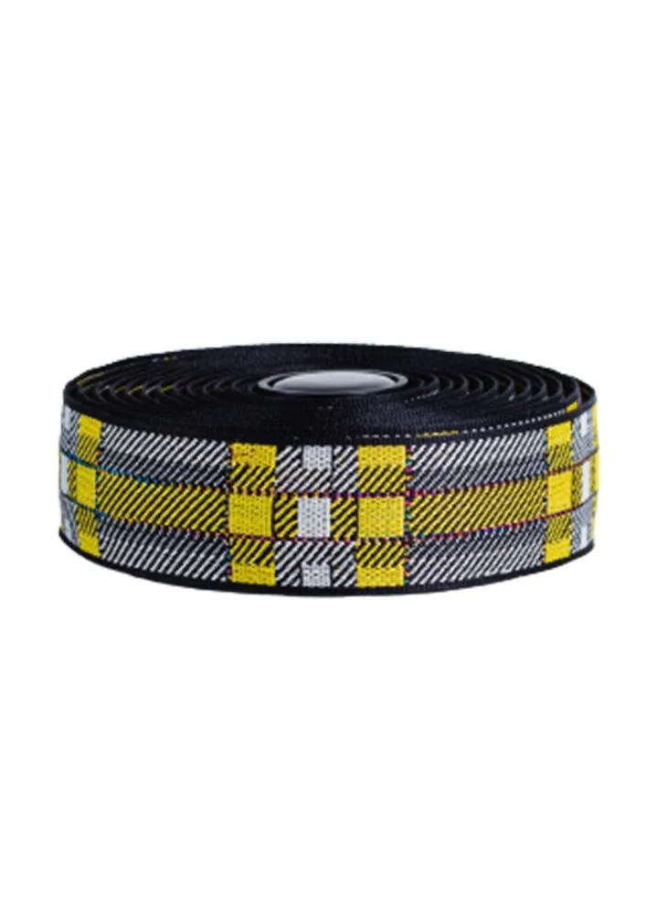 BTP Woven Bartape (Tartan Yellow)