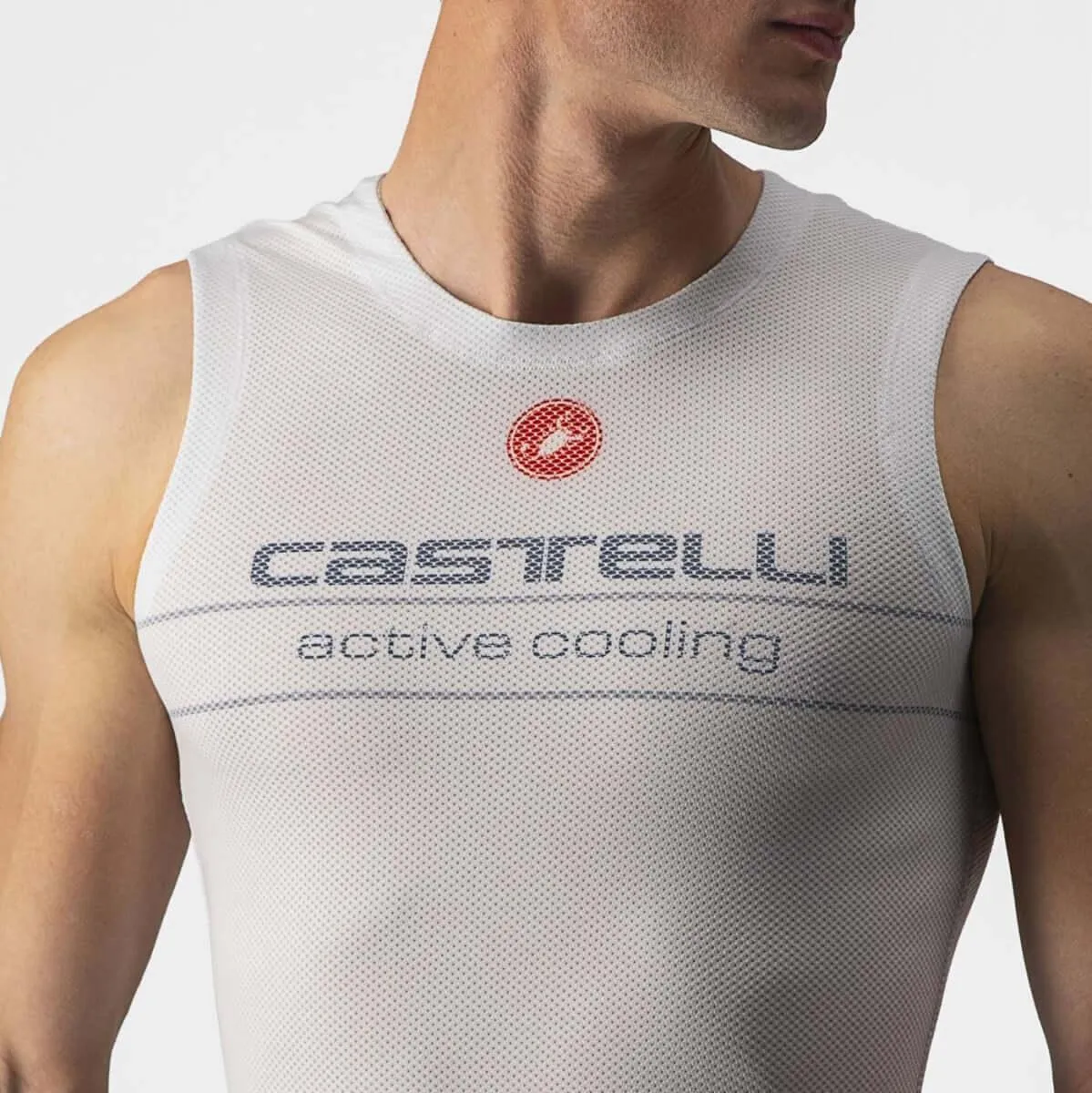 Castelli Active Cooling Sleeveless Baselayer (Silver Gray)
