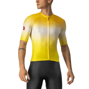 Castelli Aero Race 6.0 Mens Cycling Jersey (Maize/Saffron)