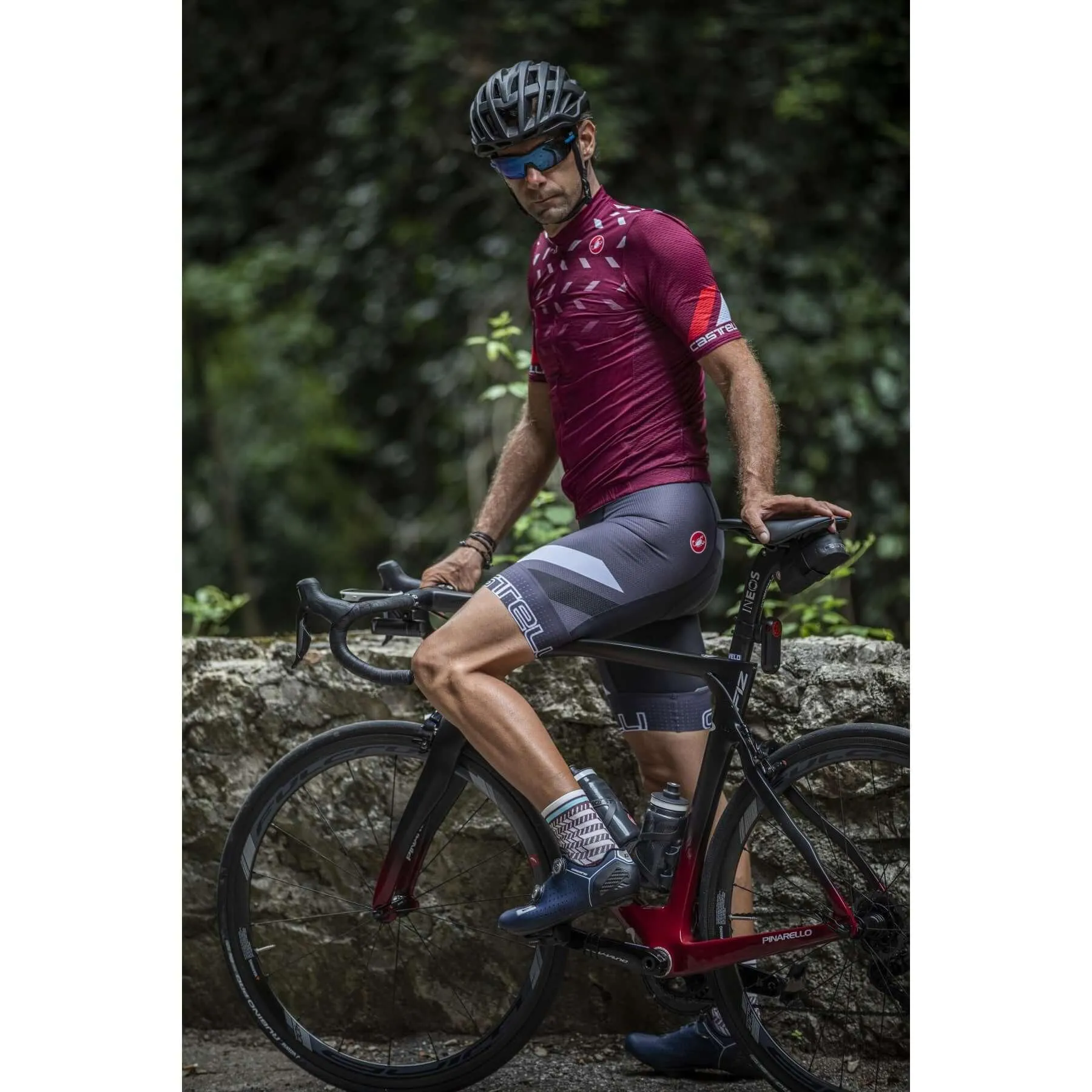 Castelli Avanti 12 Womens Cycling Socks (Dark Gray)