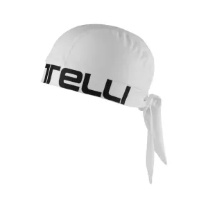 Castelli Bandana (White/Black)