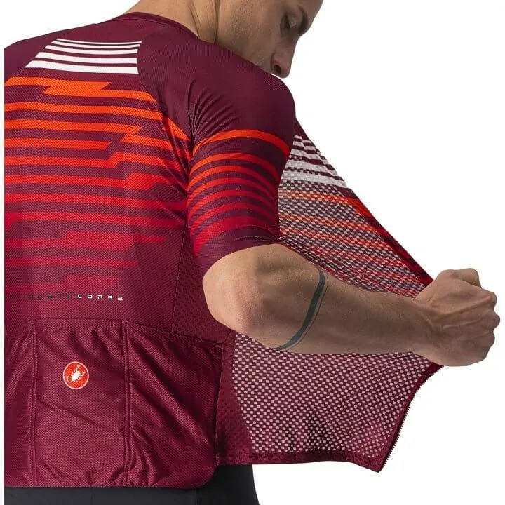 Castelli Climbers 3.0 Mens Cycling Jersey (Bordeaux/Red)