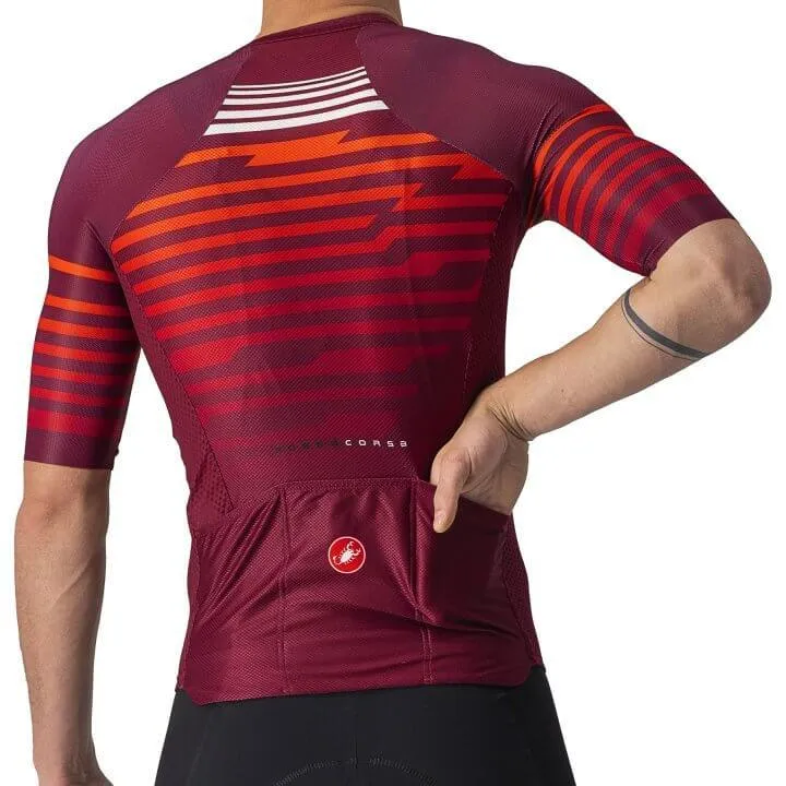 Castelli Climbers 3.0 Mens Cycling Jersey (Bordeaux/Red)