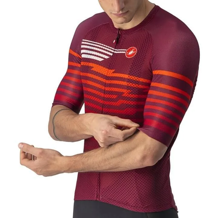 Castelli Climbers 3.0 Mens Cycling Jersey (Bordeaux/Red)