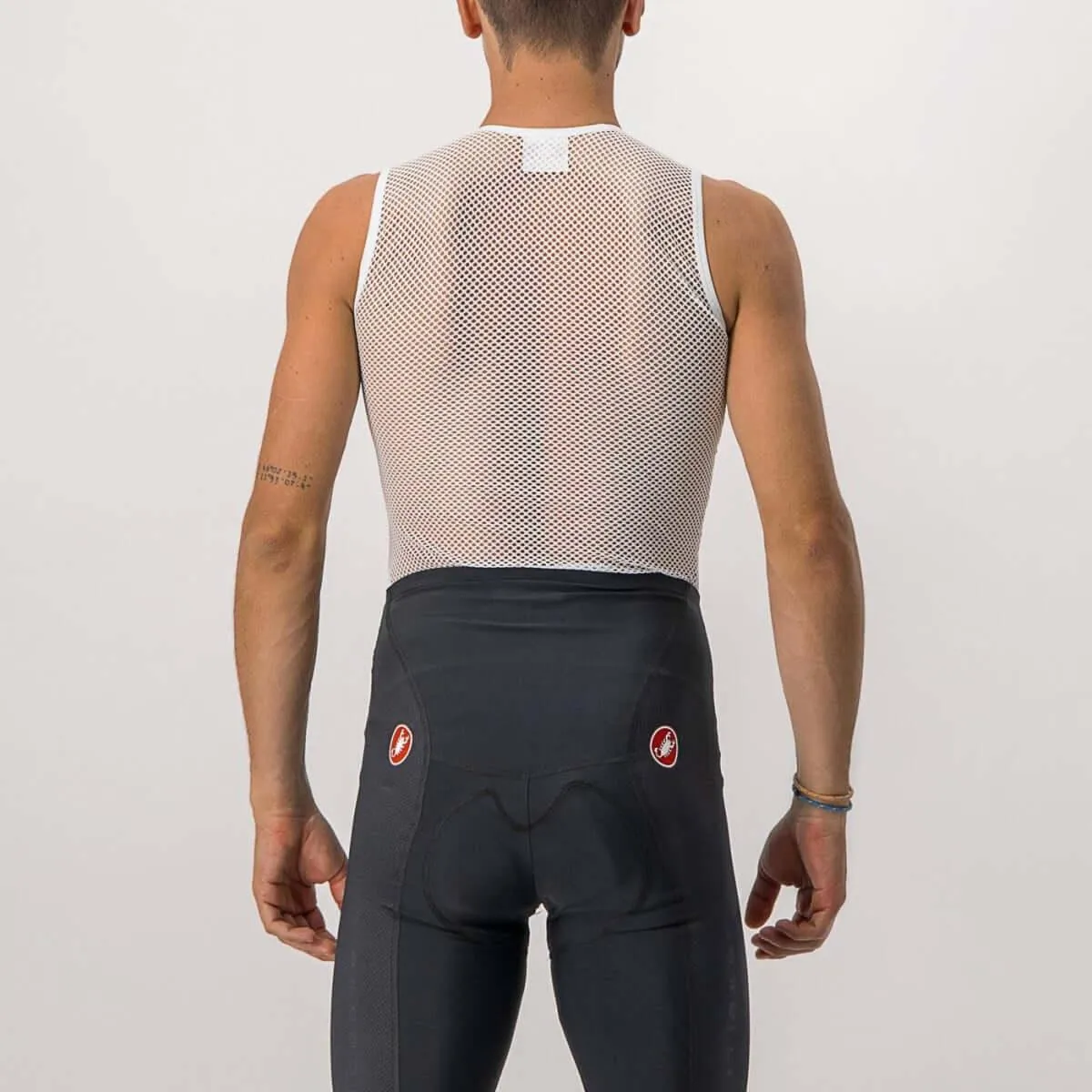 Castelli Core Mesh 3 Sleeveless Mens Cycling Baselayer (White)