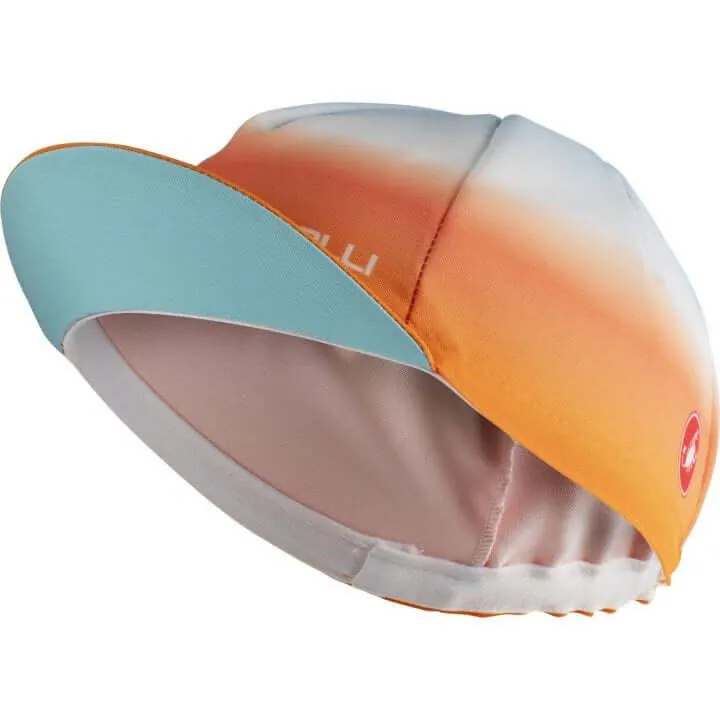 Castelli Dolce Cap (Skylight/Pop Orange)