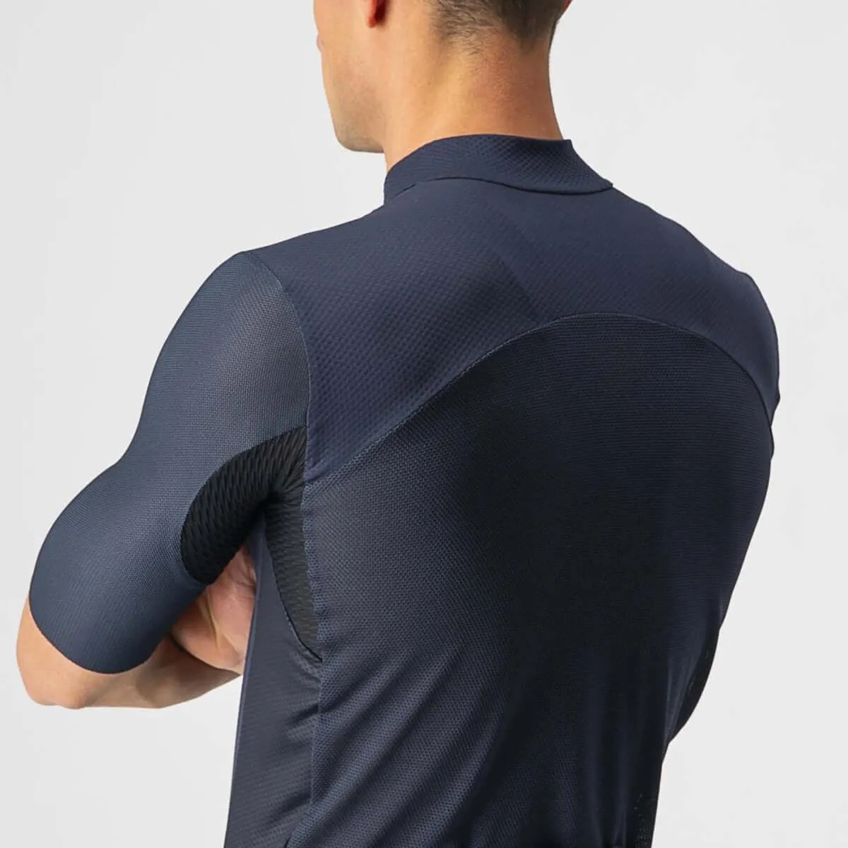 Castelli Endurance Elite Mens Cycling Jersey (Savile Blue)