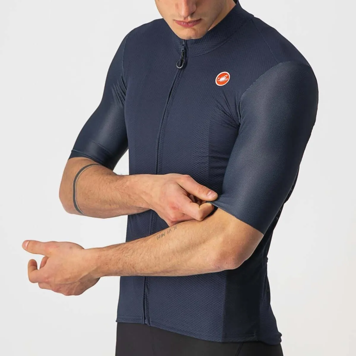 Castelli Endurance Elite Mens Cycling Jersey (Savile Blue)