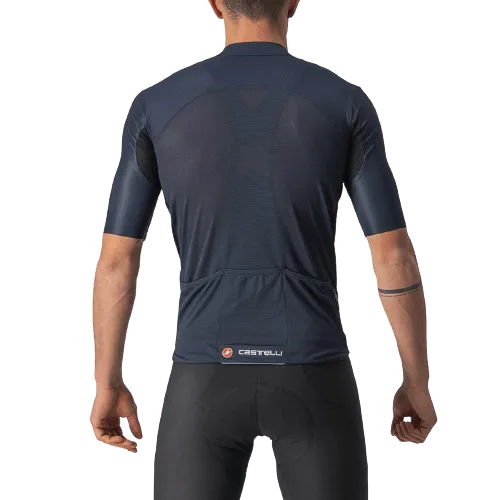 Castelli Endurance Elite Mens Cycling Jersey (Savile Blue)