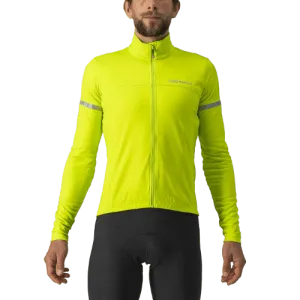 Castelli Fondo 2 Mens Cycling Jersey (Electric Lime/Silver Reflex)