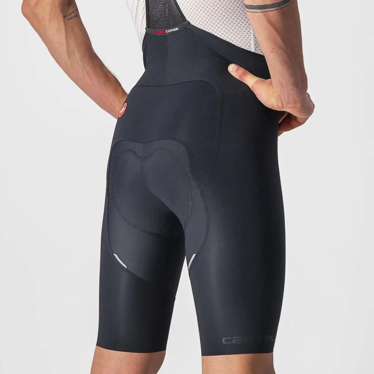 Castelli Free Aero RC Mens Cycling Bibshorts (Black)