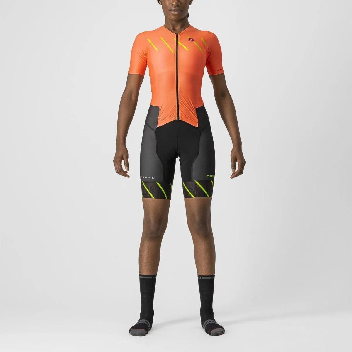 Castelli Free Sanremo 2 Women's Triathlon Suit (Coral Flash)
