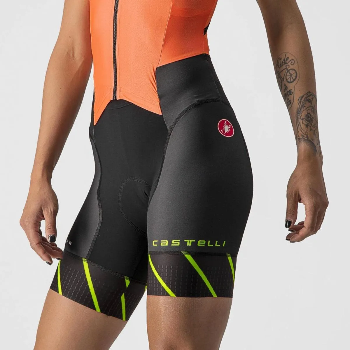 Castelli Free Sanremo Women's Triathlon Suit (Coral Flash)