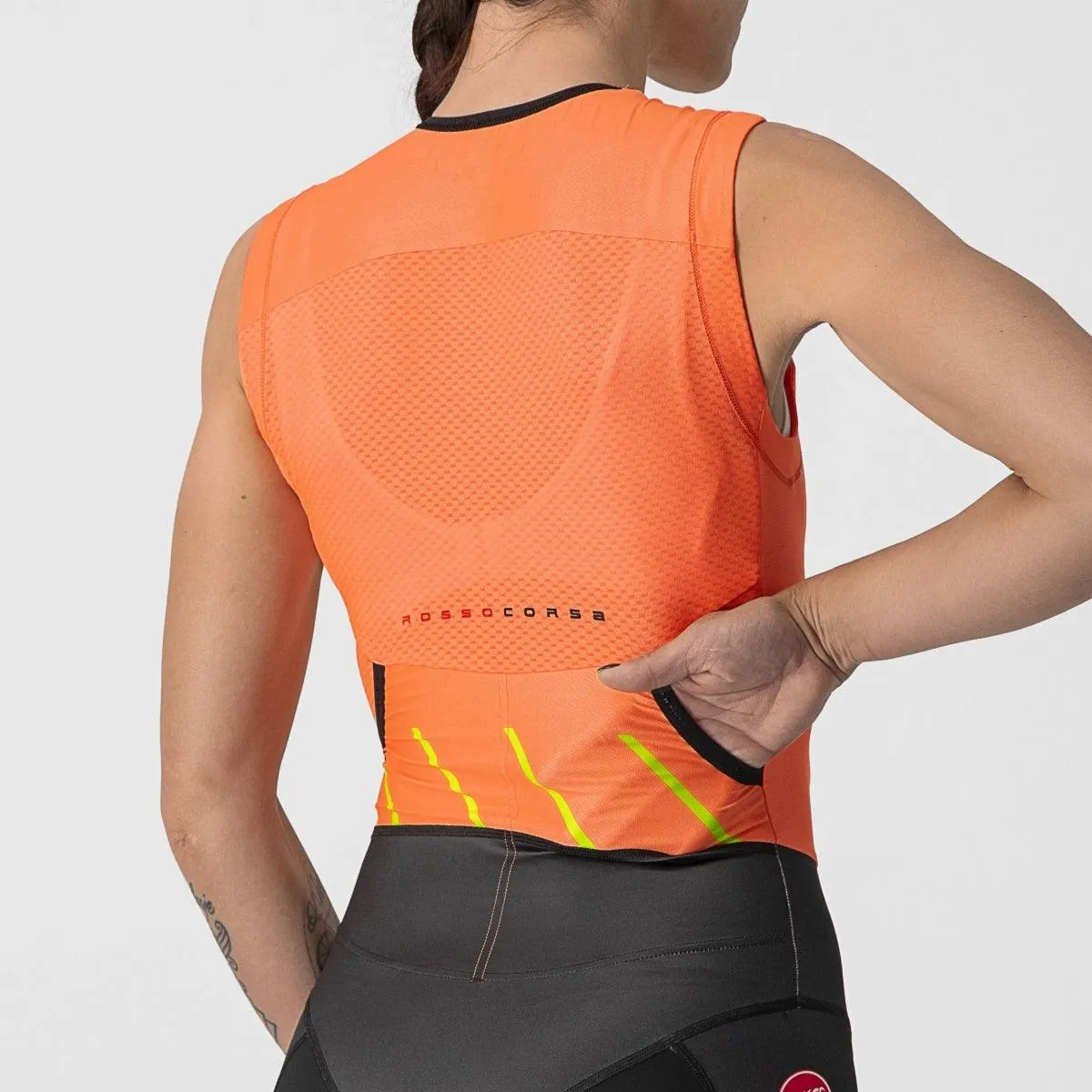Castelli Free Sanremo Women's Triathlon Suit (Coral Flash)