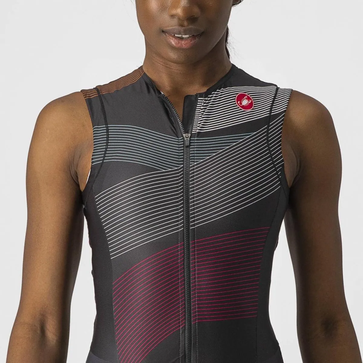 Castelli Free Sanremo Women's Triathlon Suit (Multicolour/Black)