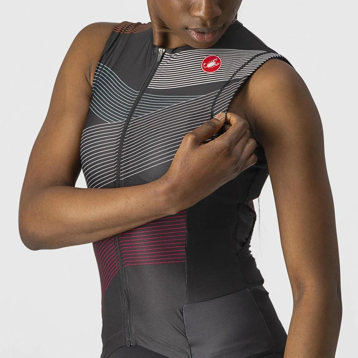 Castelli Free Sanremo Women's Triathlon Suit (Multicolour/Black)