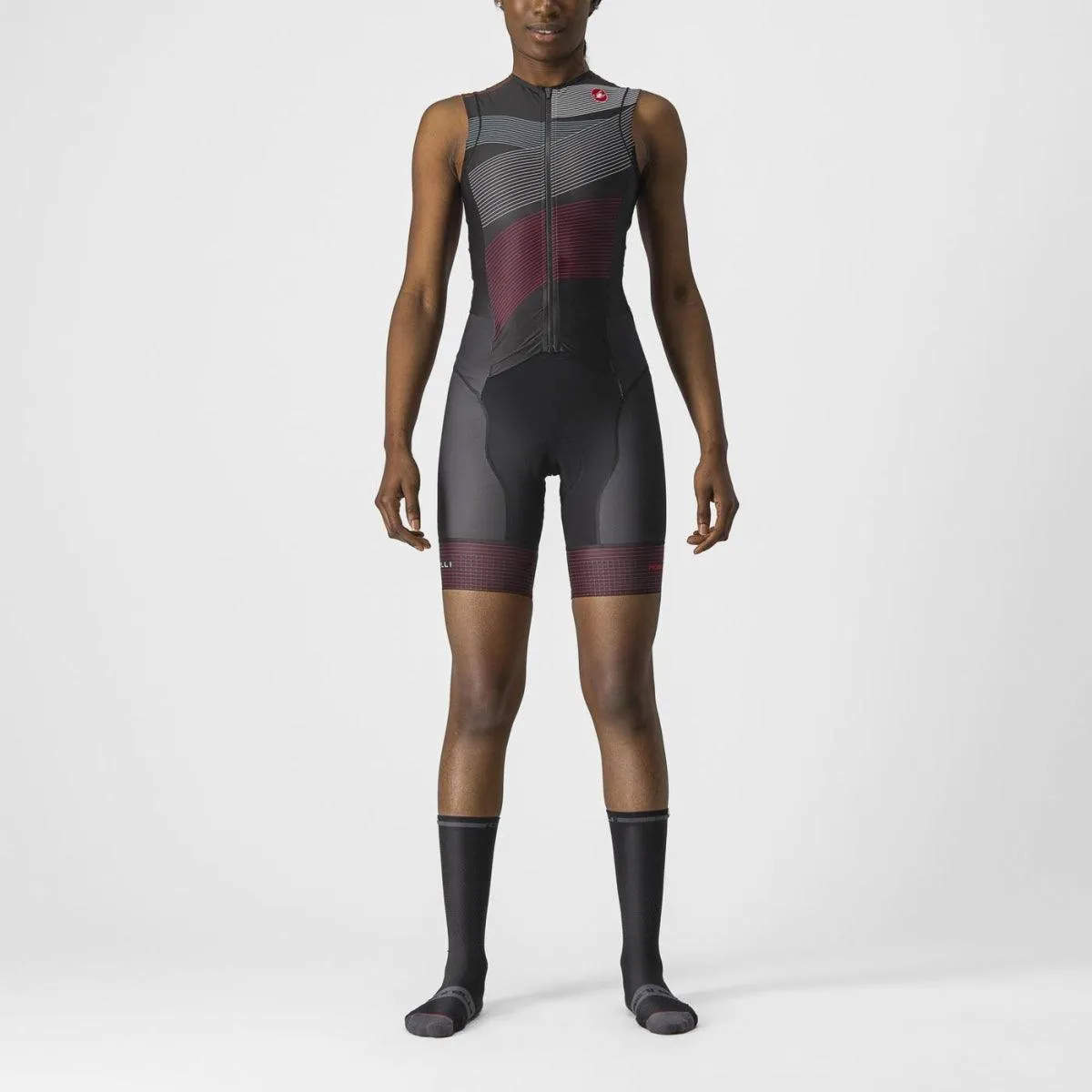 Castelli Free Sanremo Women's Triathlon Suit (Multicolour/Black)