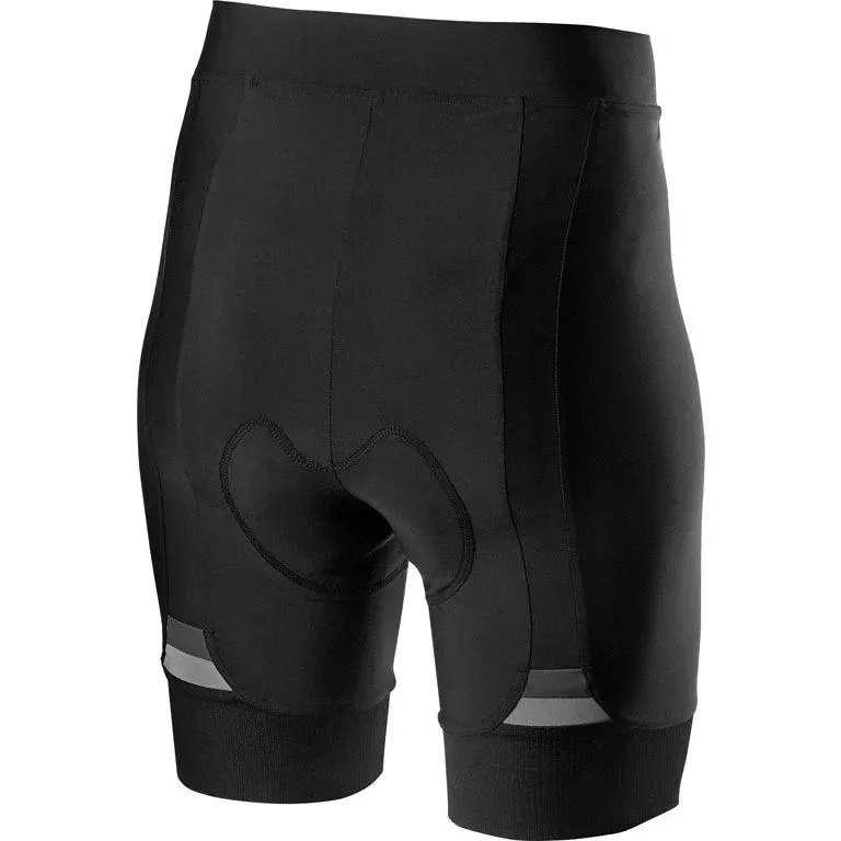 Castelli Prima Women's Cycling Shorts (Black/Dark Gray)
