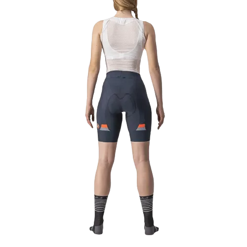 Castelli Prima Womens Cycling Shorts (Savile Blue/Brilliant Pink)