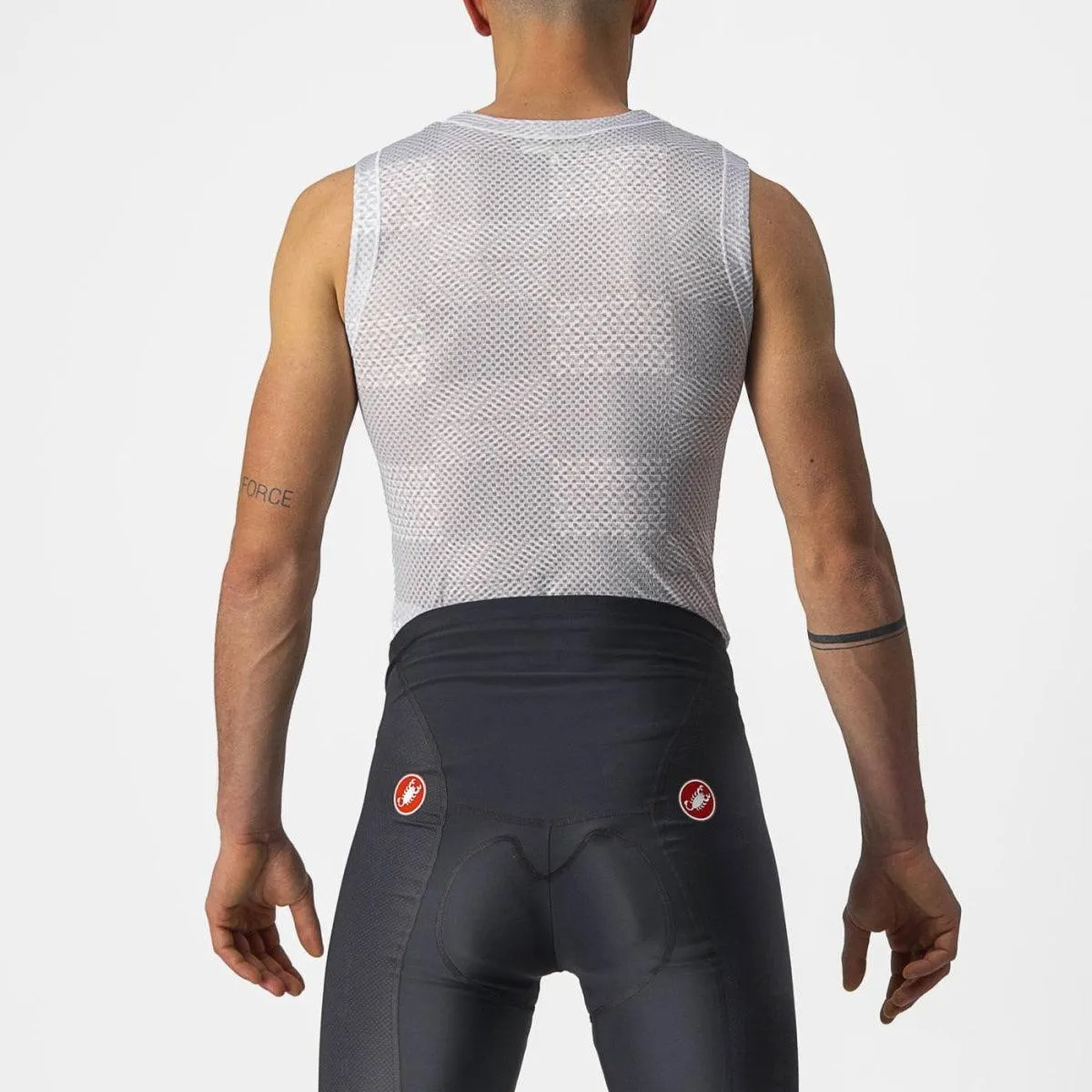 Castelli Pro Mesh Mens Cycling Baselayer (Silver Gray)