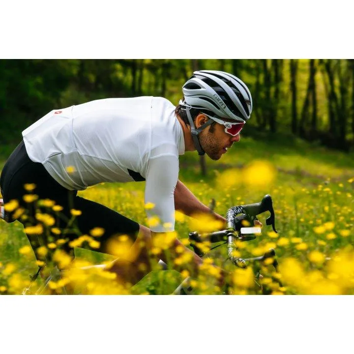 Castelli Prologo 7 Mens Cycling Jersey (Saffron/Light Black/Military Green)