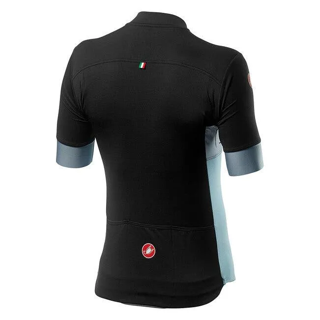 Castelli Prologo VI Mens Cycling Jersey (Dark Gray/Vortex/Winter Sky)