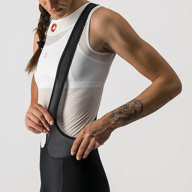Castelli Velocissima 2 Womens Cycling Bibshorts (Black/Dark Gray)