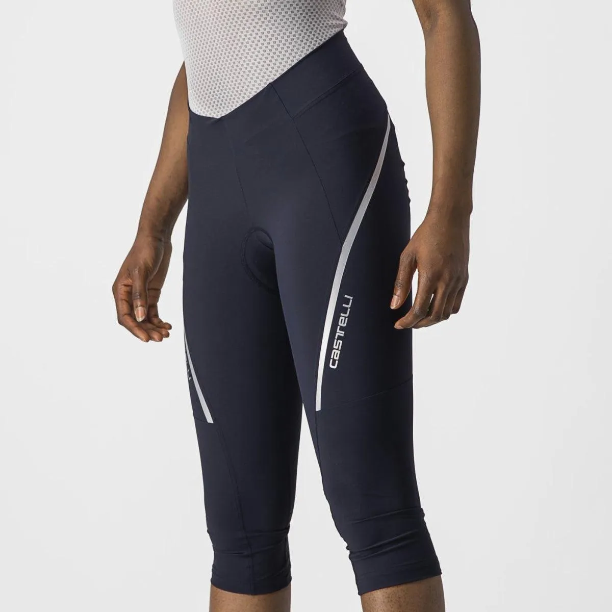 Castelli Velocissima 3 Womens Cycling Knicker (Savile Blue/Silver)