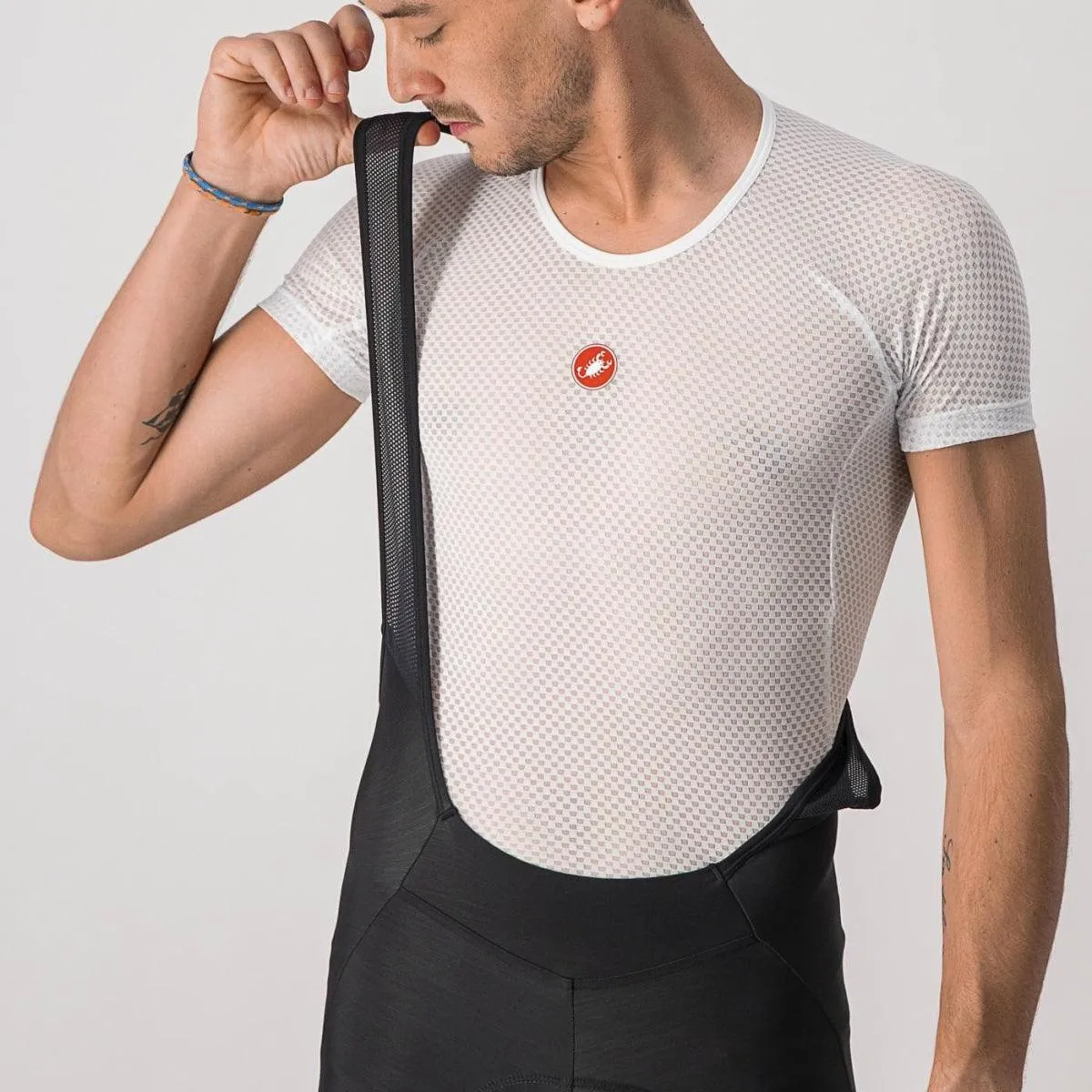 Castelli Velocissimo 5 Mens Cycling Bib Tight (Black/Silver Reflex)
