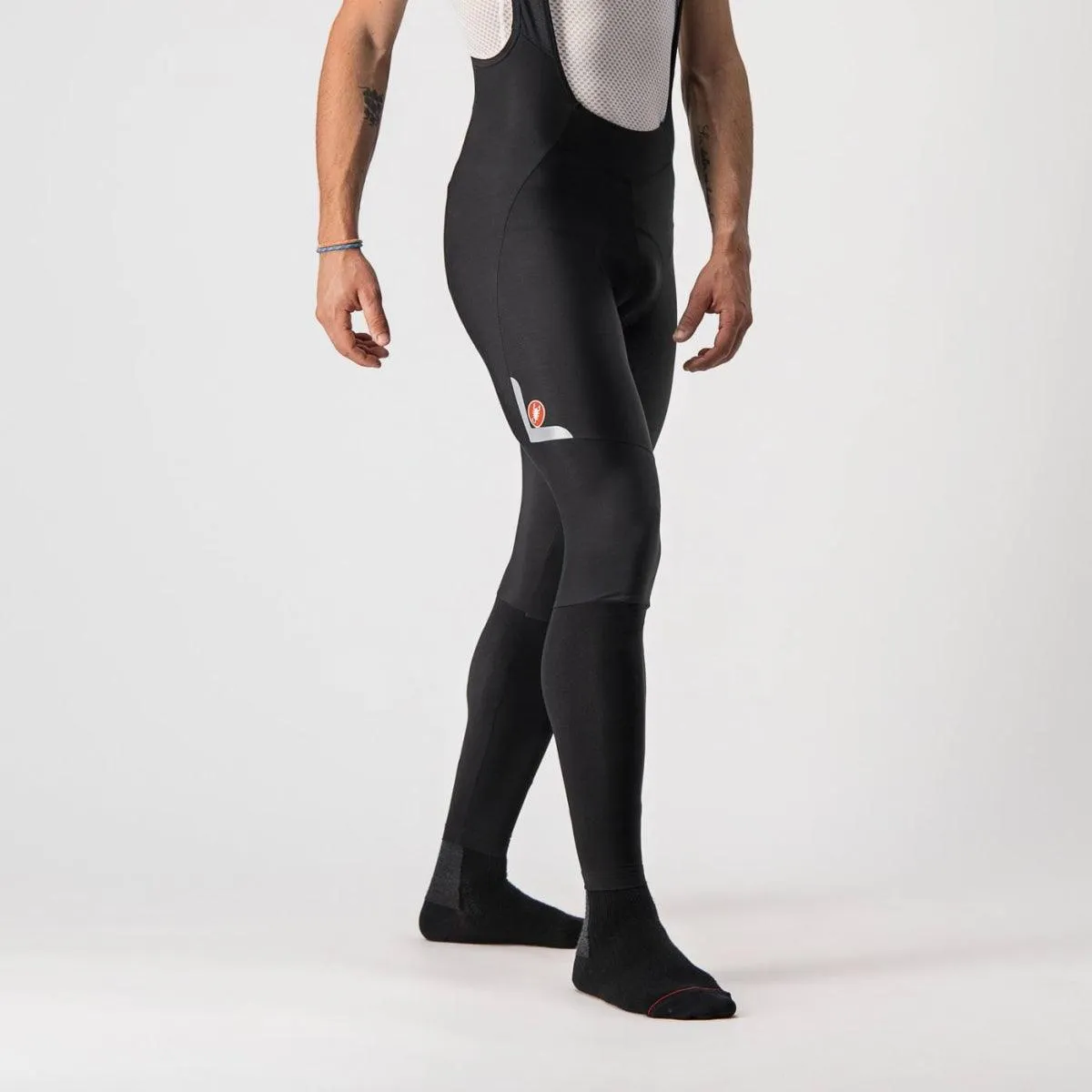 Castelli Velocissimo 5 Mens Cycling Bib Tight (Black/Silver Reflex)