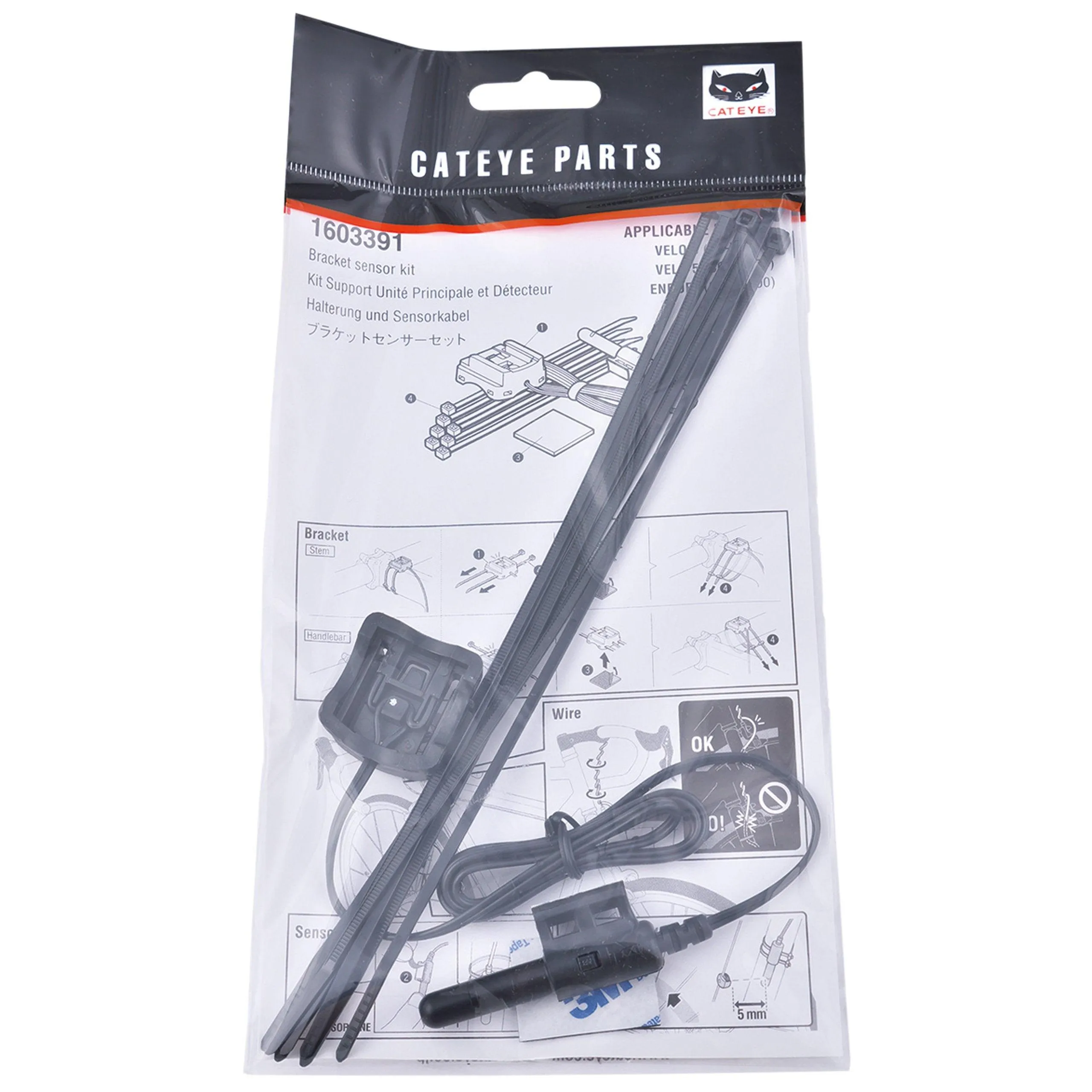 Cateye Velo 7/ Velo 9 Parts - Sensor Kit