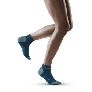 CEP Compression 3.0 Low Cut Women's Compression Socks (Blue/Grey)