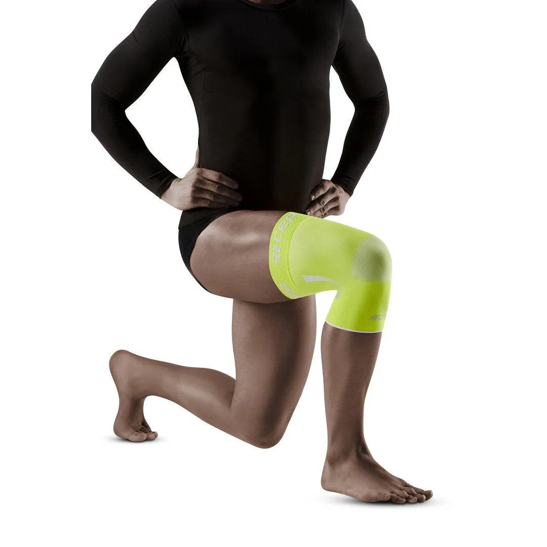 CEP Compression Ortho Knee Sleeve (Lime/Grey)