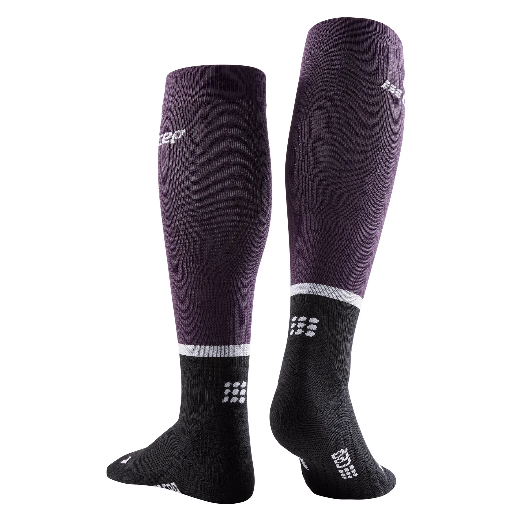 CEP Compression The Run Compression Tall 4.0 Women's Compression Socks (Violet/Black)