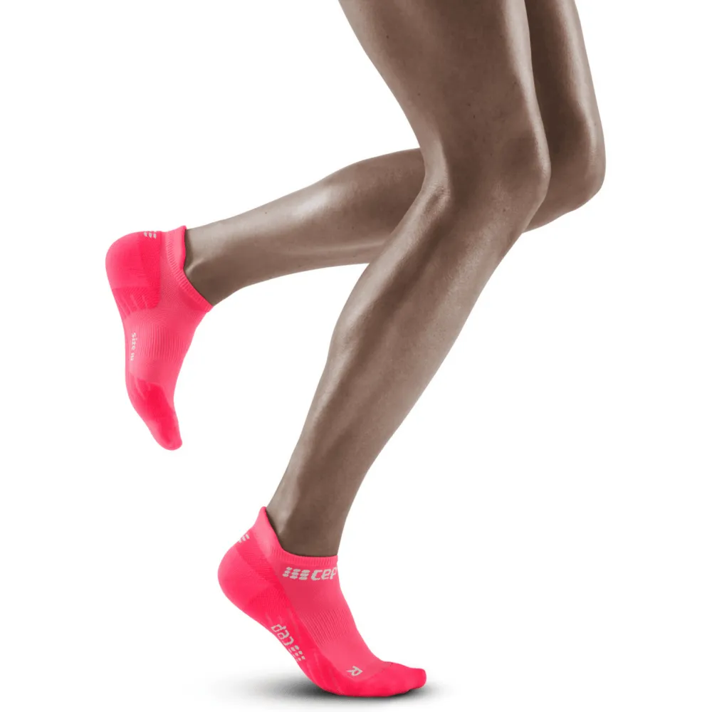 CEP Compression The Run Low Cut 4.0 Women's Compression Socks (Pink)