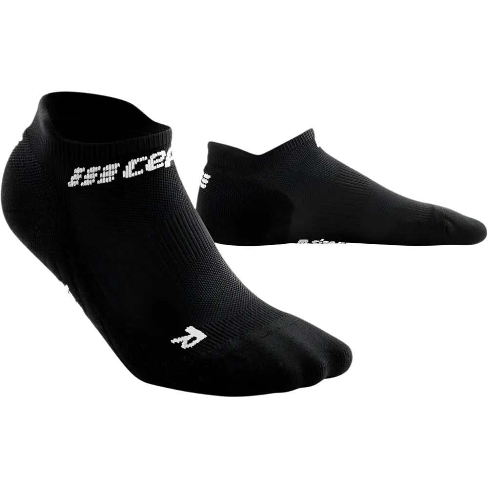 CEP Compression The Run No Show 4.0 Women's Running Socks (Black)