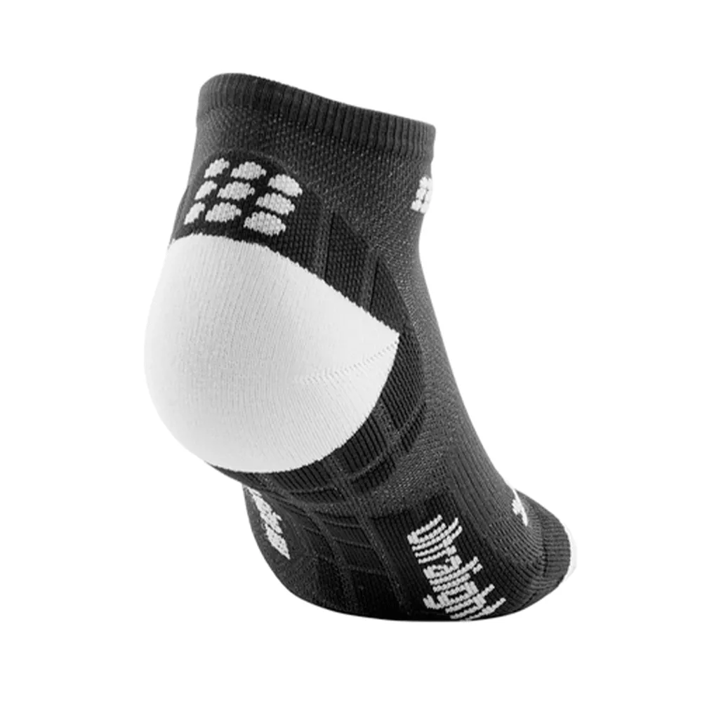 CEP Compression Ultralight Low Cut Women's Compression Socks (Black/Light Grey)